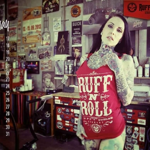 🔥 Hot photos, model's portfolio  #9406 Tattoo model Makani Terror