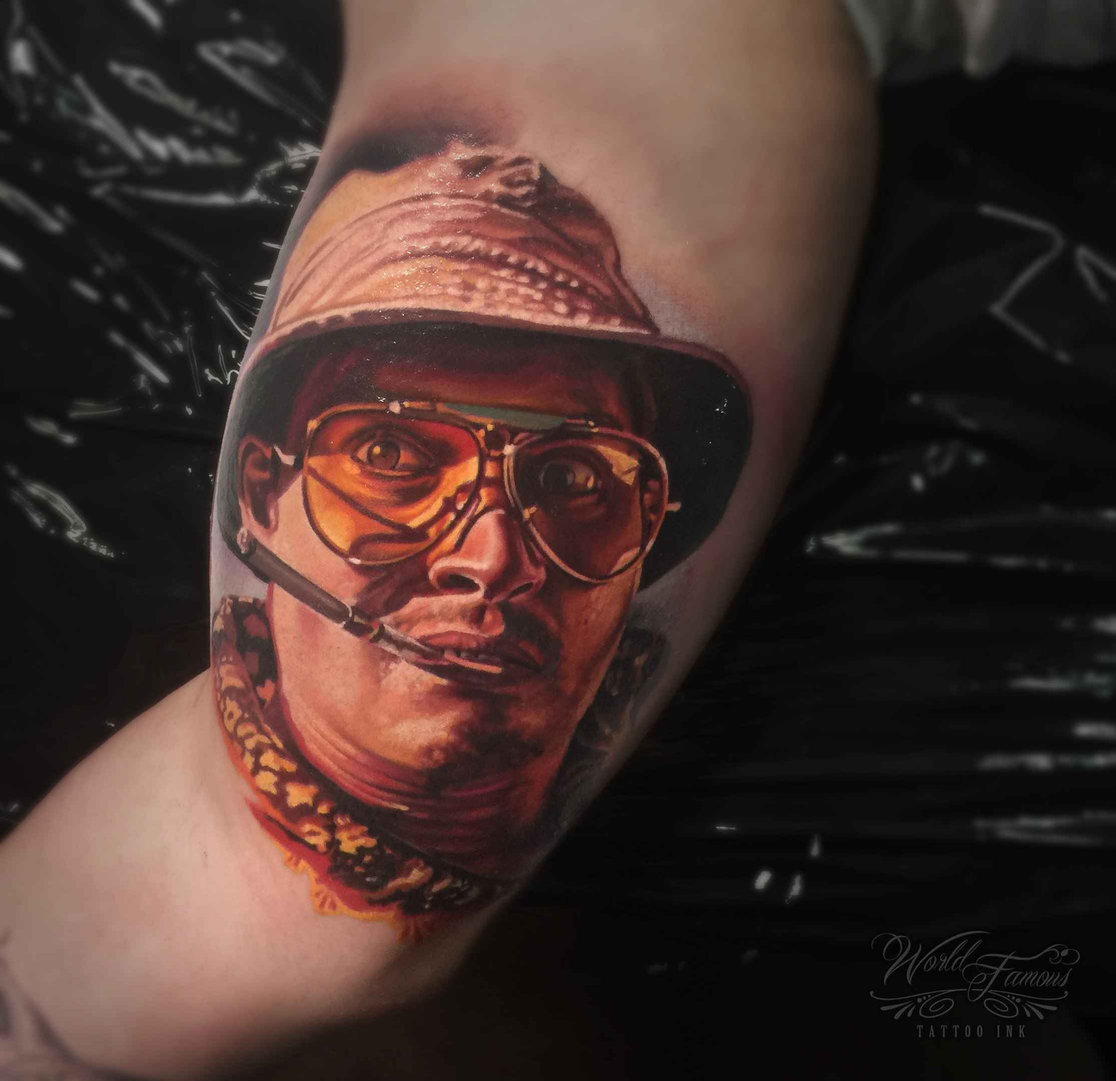 Tattoo artist Sergey Shanko authors color portrait realistic tattoo | Russia