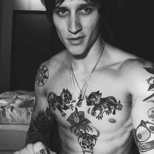 🔥 Hot photos, model's portfolio  #17250 Tattoo model Leebo Freeman