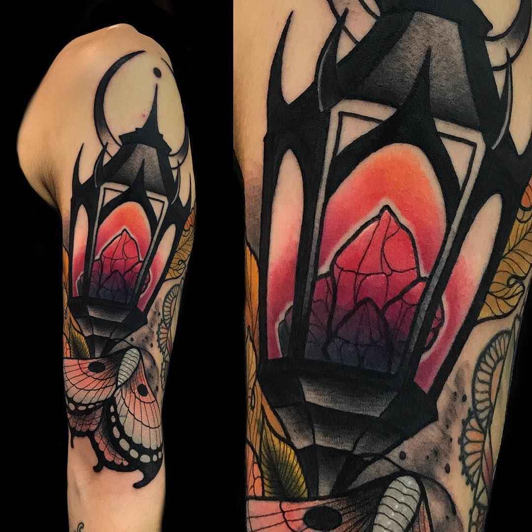 Tattoo艺术家Giulia Bongiovanni创作彩色新传统纹身 | 意大利罗马