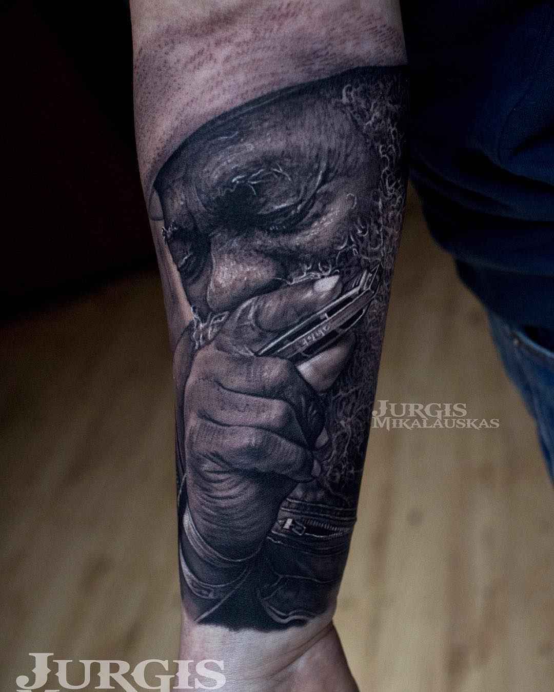 Detailed Tattoo Realism By Jurgis Mikalauskas Inkppl