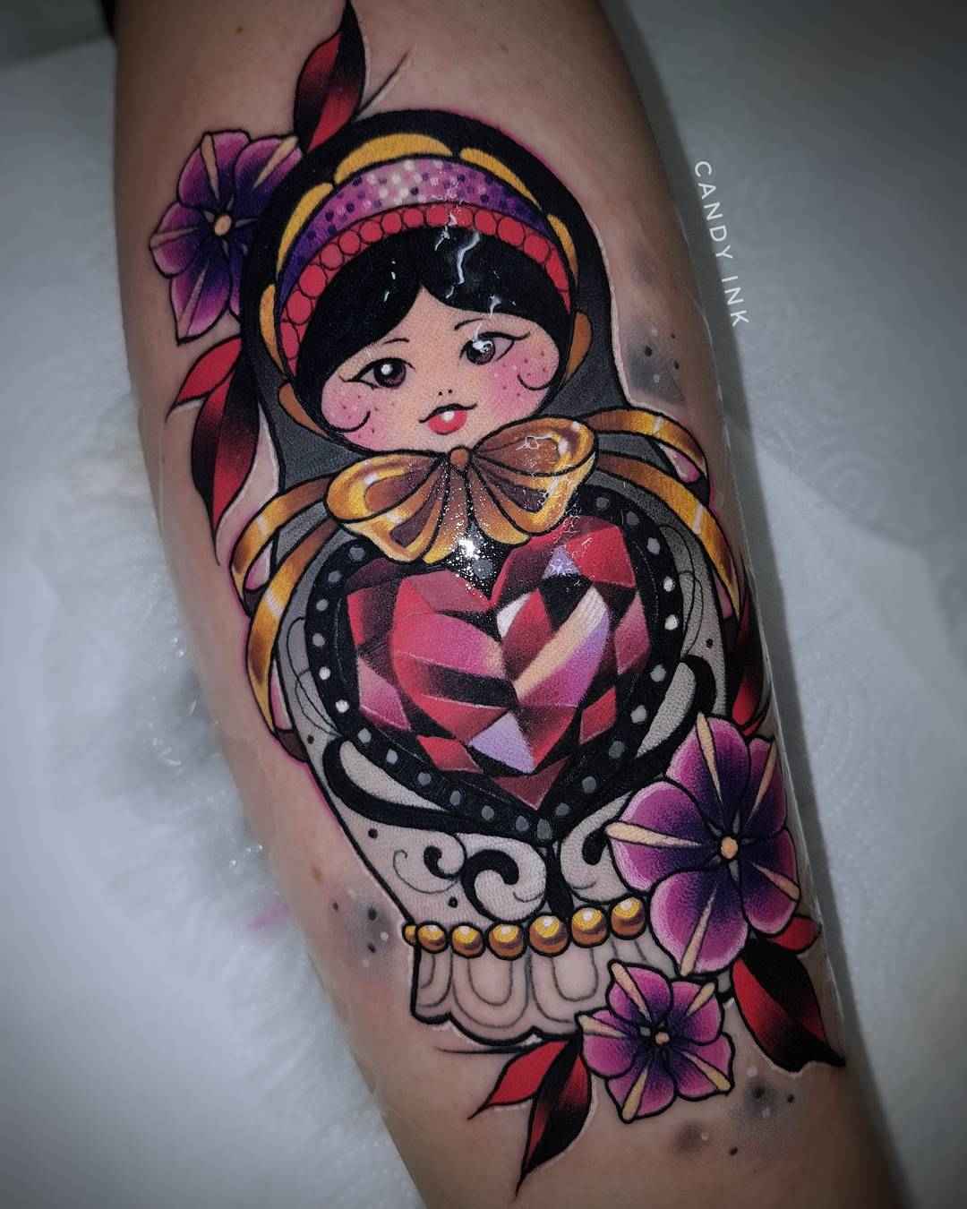 Tattoo艺术家Laura Konieczna，色彩作者风格的neo-traditonal tattoo | 波兰