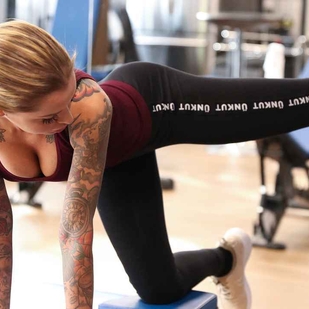 🔥 Hot photos, model's portfolio  #17465 Tattoo model Laurence Bédard