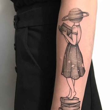 Metaphorical tattoos by Anna Neudecker