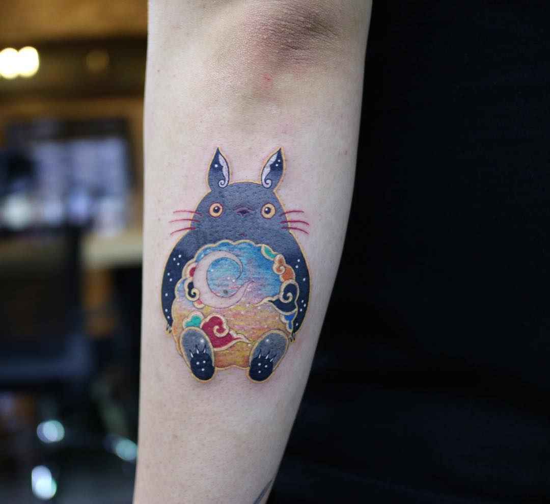 Tatuador Pitta color coreano tatuagem tradicional, estilo dos autores | Seul, Coreia do Sul