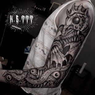 tattoo #17847 | Tattoo Artist Klim Shakhnin