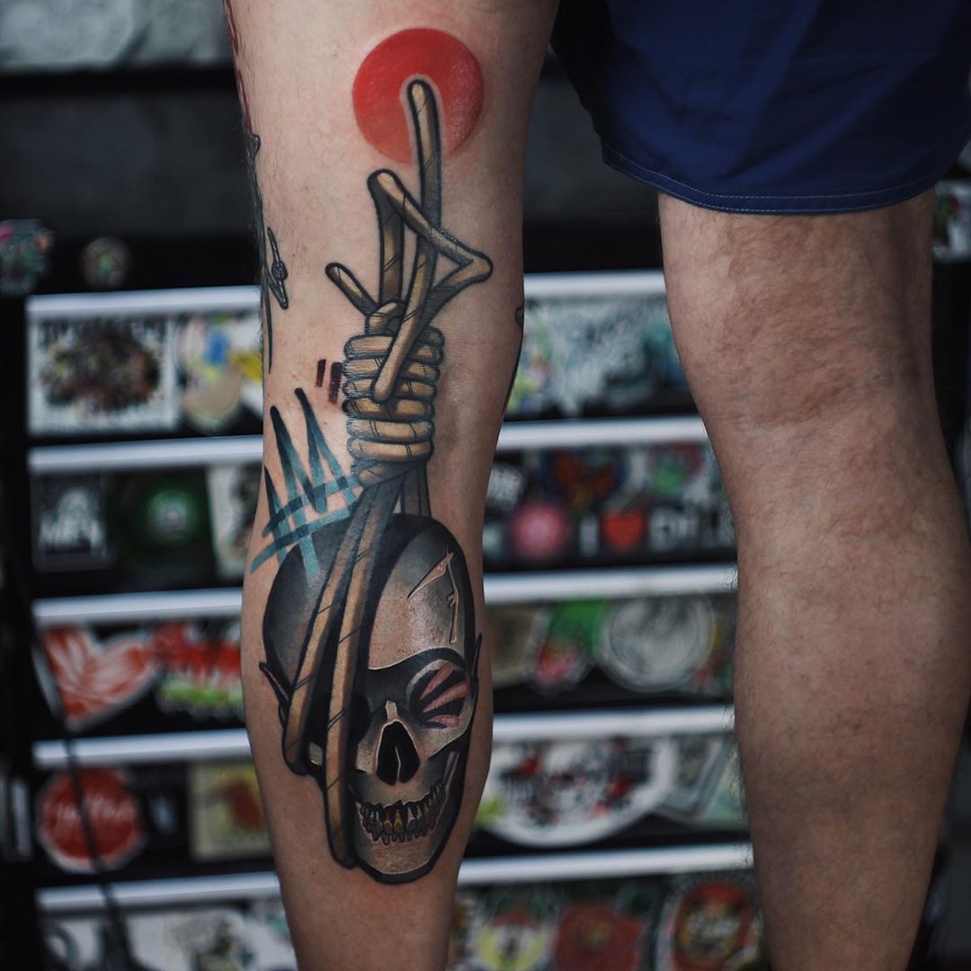 Tattoo artist Eugene Mnxtr, color neo traditional tattoo | Minsk, Belarus