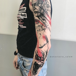 tattoo #38845 | Tattoo Artist Anastasia Salem