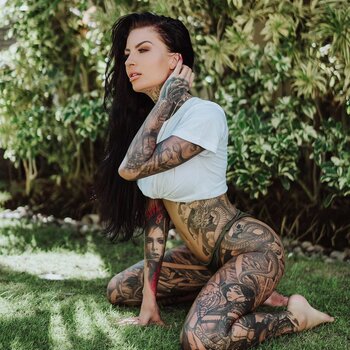 Tattoo model Tattooed Katia