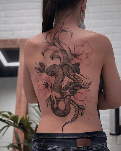 Tattoo Idea # Tattoo Artist Varvara Romanchuk