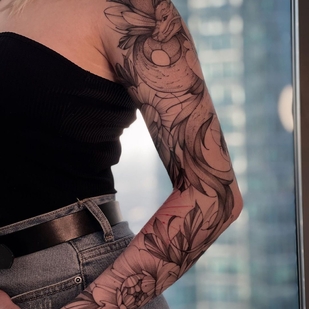 tattoo #53394 | Tattoo Artist Varvara Romanchuk