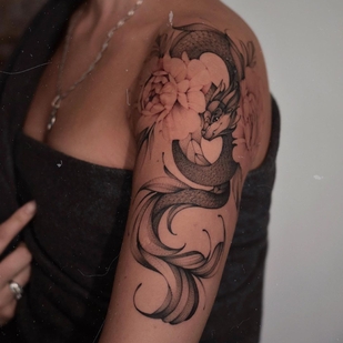 tattoo #53382 | Tattoo Artist Varvara Romanchuk