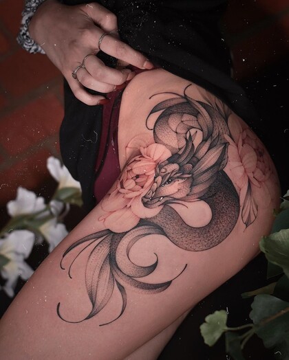 Tattoo Idea # Tattoo Artist Varvara Romanchuk