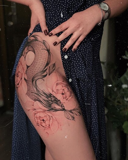 Tattoo Idea # Tattoo Artist Varvara Romanchuk