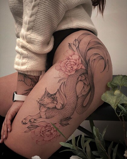 Tattoo Idea # Tattoo Artist Varvara Romanchuk