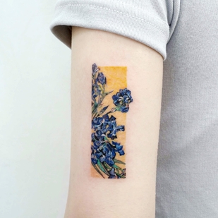 Female Color Miniature tattoo on Shoulder #53421 | Tattoo Artist Tilda Tattoo