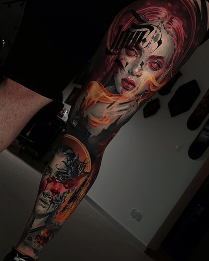 Tattoo Idea #65092 Tattoo Artist Oksana Lukianenko