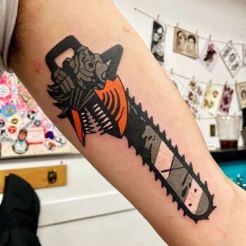 Tattoo artist JIN