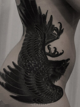 Graphic tattoo