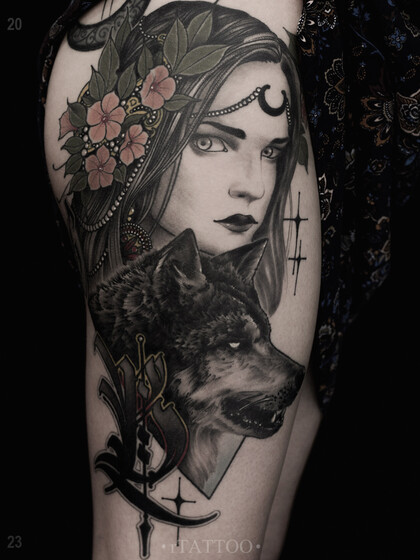 Tattoo Idea # Tattoo Artist ROMAN MIGURA