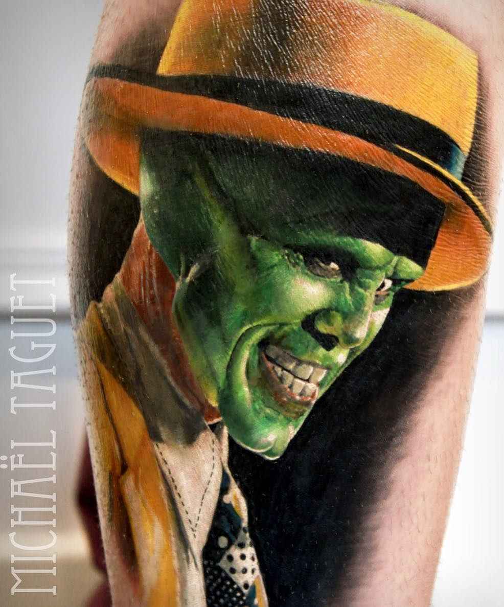 Tattoo artist Michael Taguet authors tattoos in color and black&grey realism | France