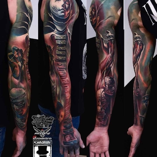 tattoo #10350 | Tattoo Artist Tomasz TOFI Torfinski