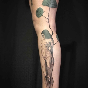 tattoo #10497 | Tattoo Artist L'oiseau (Franck Solers)