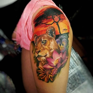 tattoo #10459 | Tattoo Artist Marek Pawlik