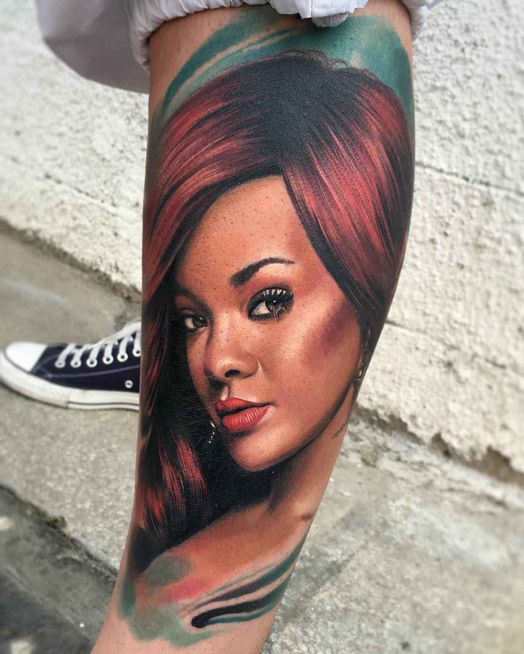 Tattoo艺术家Emersson Pabon的彩色和黑白肖像写实作品 | 委内瑞拉加拉加斯