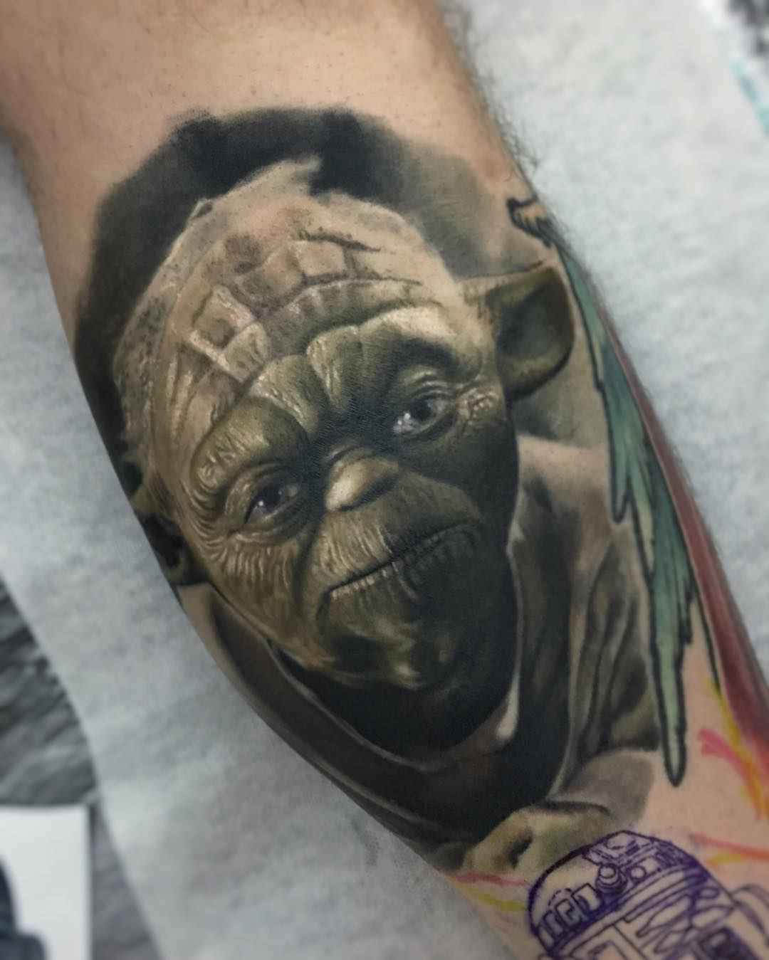 Tattoo艺术家Emersson Pabon的彩色和黑白肖像写实作品 | 委内瑞拉加拉加斯