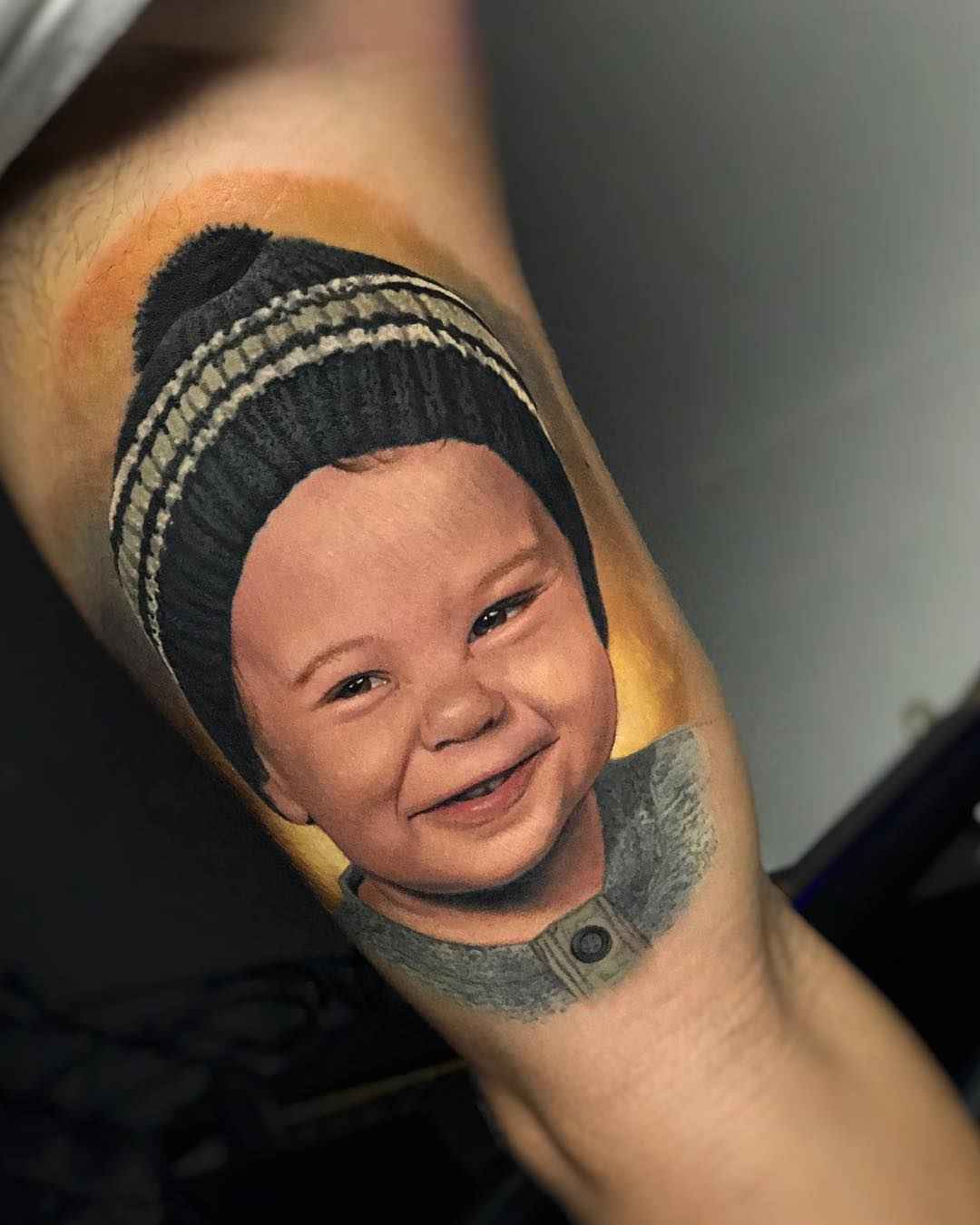 Tattoo艺术家Emersson Pabon的彩色和黑白肖像写实作品 | 委内瑞拉加拉加斯