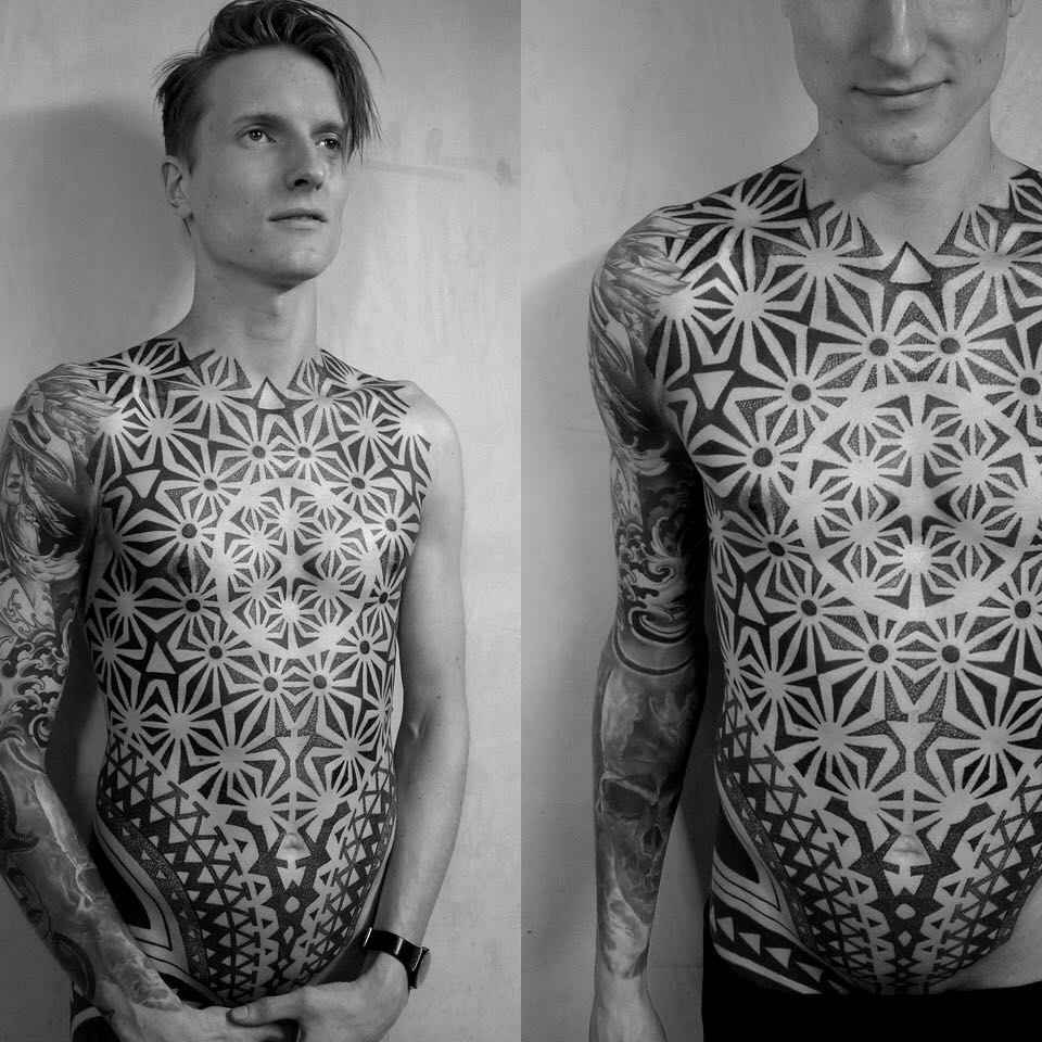 Largescale ornamental tattoo by Tomas Tomas iNKPPL