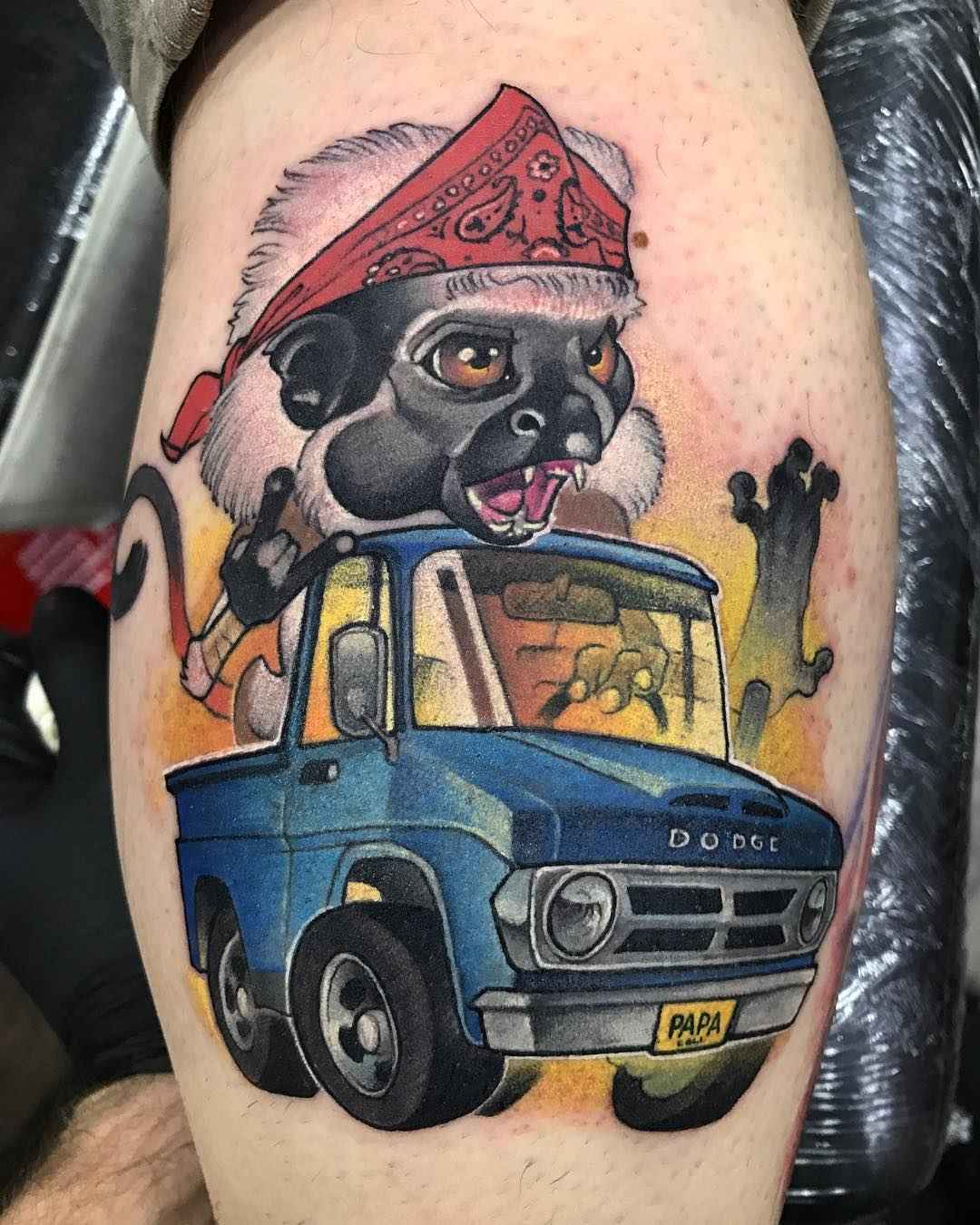 刺青艺术家本·班扎伊创作新学派彩色刺青 | 西班牙