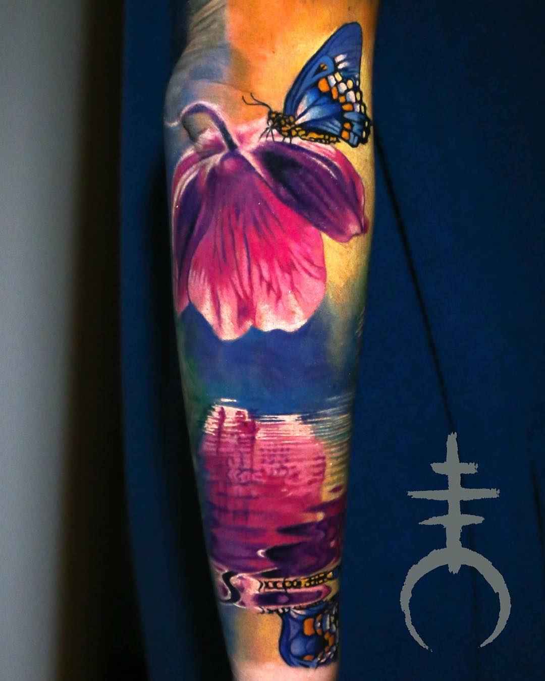 Tattoo艺术家Moriel El Mori Seror色彩，黑色和灰色刺青写实 | 德国