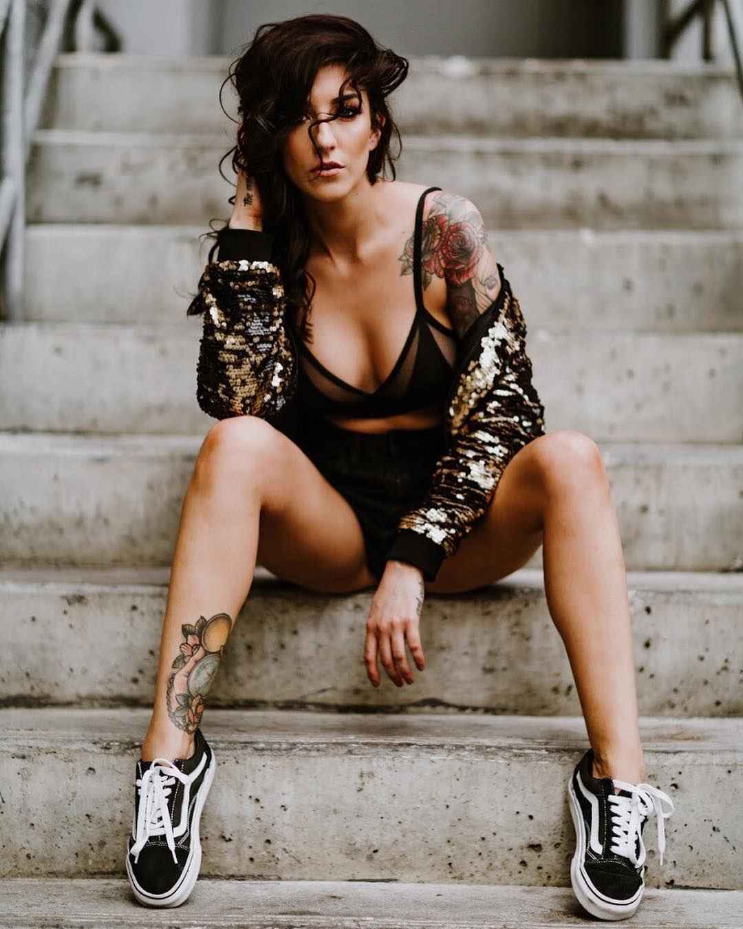 纹身模特坎迪斯·雷特尔，另类摄影模特，纹身女孩 | Pert, 澳大利亚