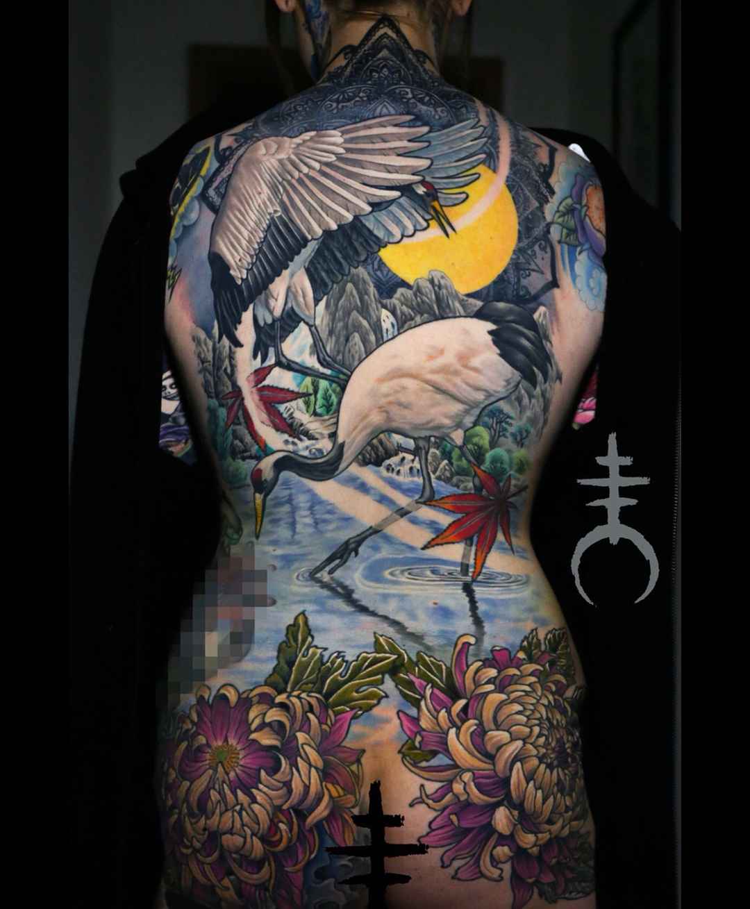 Tattoo艺术家Moriel El Mori Seror色彩，黑色和灰色刺青写实 | 德国