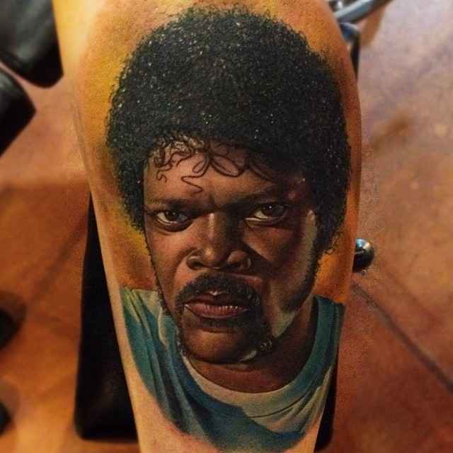 Tattoo艺术家Emersson Pabon的彩色和黑白肖像写实作品 | 委内瑞拉加拉加斯