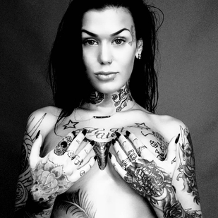 🔥 Hot photos, model's portfolio  #29493 Tattoo model Sierra Renegade