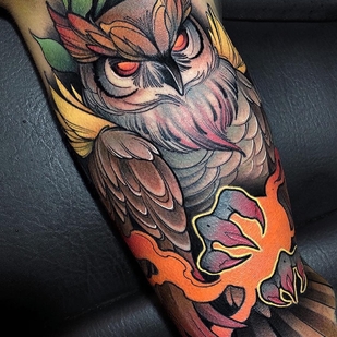 Color Neo-traditional tattoo #29542 | Tattoo Artist Juan David Rendón