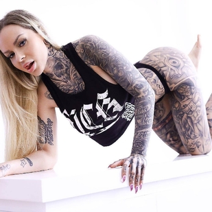 🔥 Hot photos, model's portfolio  #29867 Tattoo model Nerdygirl2.0 (GymGameGirl)
