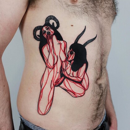 Tattoo Idea #35690 Tattoo Artist The Wolf Rosario