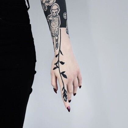 Tattoo Idea #35666 Tattoo Artist The Wolf Rosario