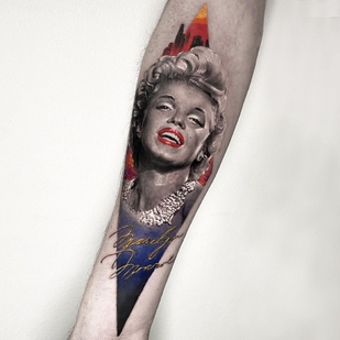 Male Black and Grey Realism tattoo on Forearm #39402 | Tattoo Artist Kirill Antique