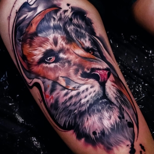Color  tattoo #53486 | Tattoo Artist Dmitriy Sheyb