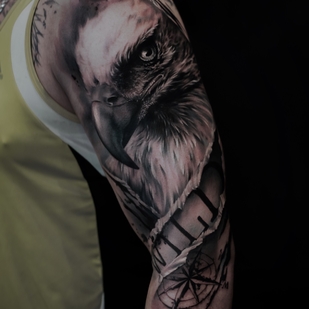 Color  tattoo #53468 | Tattoo Artist Dmitriy Sheyb