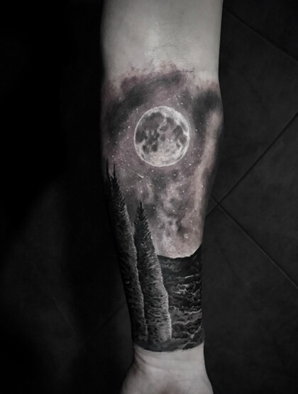 Tattoo Idea # Tattoo Artist Gregory Pazdniakou 