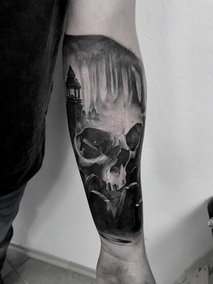 Tattoo Idea # Tattoo Artist Gregory Pazdniakou 