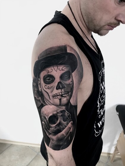 Tattoo Idea # Tattoo Artist Gregory Pazdniakou 