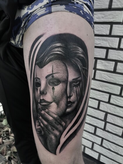 Tattoo Idea # Tattoo Artist Gregory Pazdniakou 