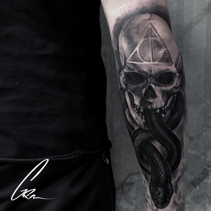 Tattoo Idea # Tattoo Artist Gregory Pazdniakou 